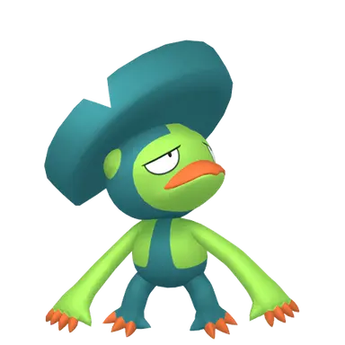 #0271 Lombre Shiny 6IV Hidden Ability In-game Trade Pkm Go